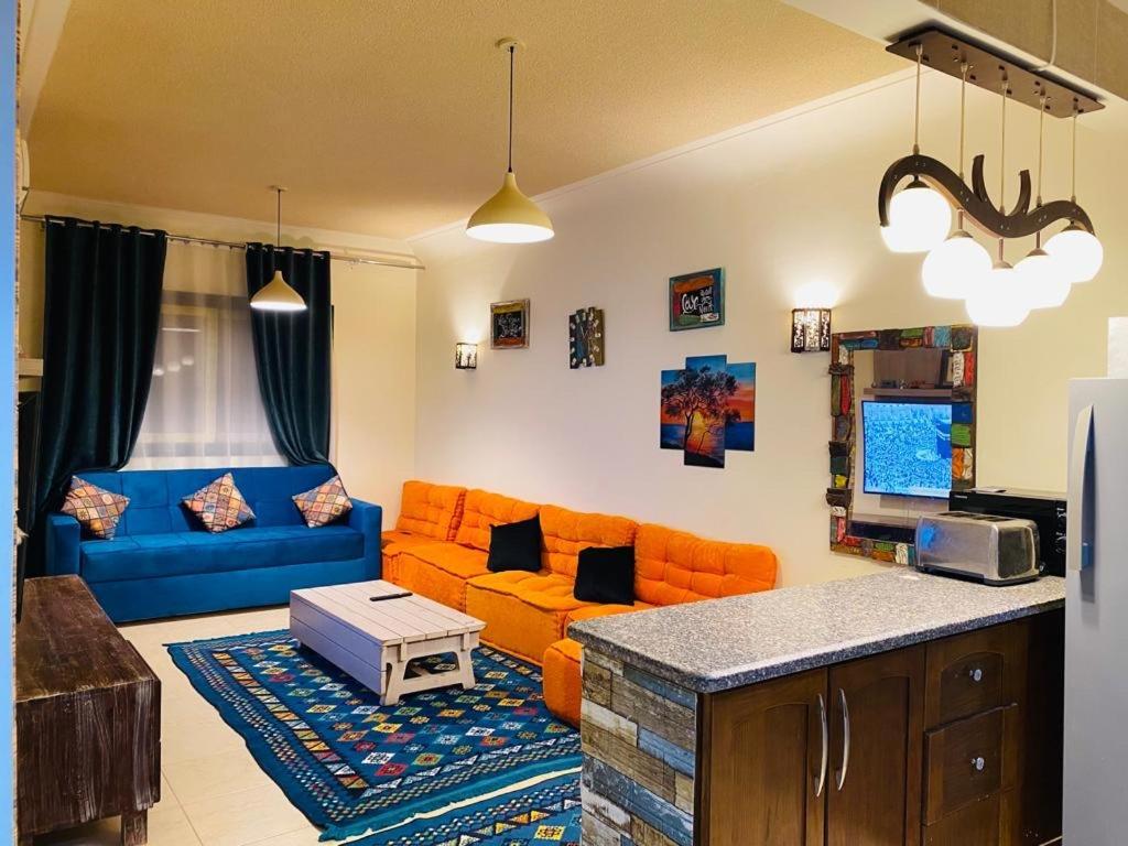 Furnished Chalet Apartment At La Hacienda Ras Sedr Exterior photo
